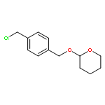 2H-Pyran, 2-[[4-(chloromethyl)phenyl]methoxy]tetrahydro-