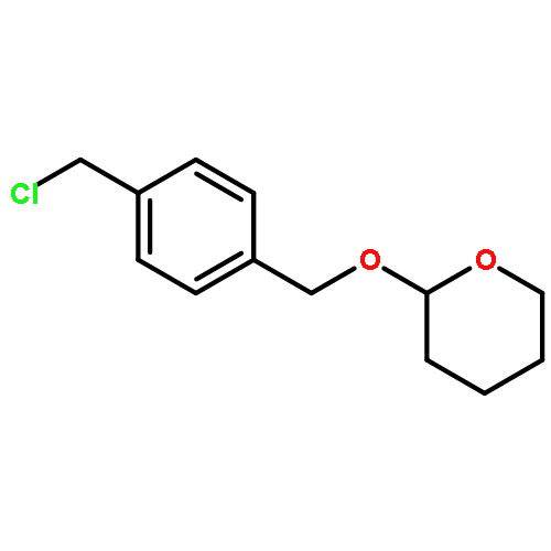 2H-Pyran, 2-[[4-(chloromethyl)phenyl]methoxy]tetrahydro-