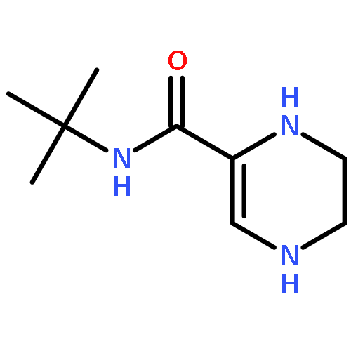 PYRAZINECARBOXAMIDE, N-(1,1-DIMETHYLETHYL)-1,4,5,6-TETRAHYDRO-