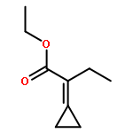 Butanoic acid, 2-cyclopropylidene-, ethyl ester