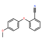 2-(4-Methoxyphenoxy)benzenecarbonitrile