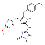 4-{[4,5-bis(4-methoxybenzyl)-1-methyl-1H-imidazol-2-yl]amino}-1-methyl-1H-imidazole-2,5-dione