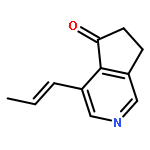 5H-Cyclopenta[c]pyridin-5-one,6,7-dihydro-4-(1E)-1-propen-1-yl-