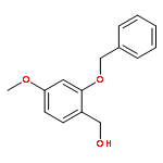 Benzenemethanol, 4-methoxy-2-(phenylmethoxy)-