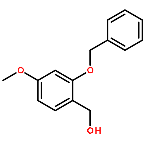 Benzenemethanol, 4-methoxy-2-(phenylmethoxy)-