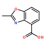 4-Benzoxazolecarboxylic acid, 2-methyl-