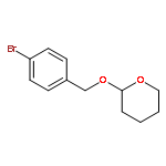 2H-Pyran, 2-[(4-bromophenyl)methoxy]tetrahydro-