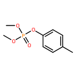 Phosphoric acid, dimethyl 4-methylphenyl ester