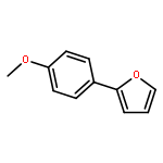 Furan, 2-(p-methoxyphenyl)- (8CI)