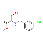 (S)-Methyl 2-(benzylamino)-3-hydroxypropanoate hydrochloride