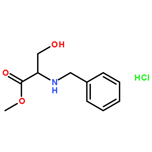 (S)-Methyl 2-(benzylamino)-3-hydroxypropanoate hydrochloride