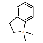 1H-1-Silaindene,2,3-dihydro-1,1-dimethyl-