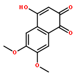 4-hydroxy-6,7-dimethoxynaphthalene-1,2-dione