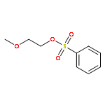 2-Methoxyethyl benzenesulfonate