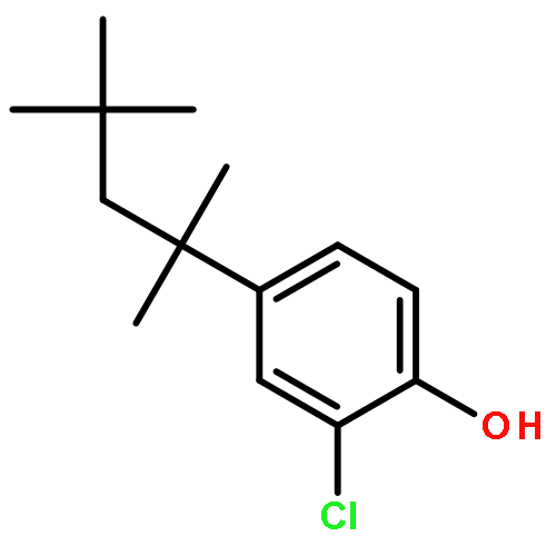 Phenol,2-chloro-4-(1,1,3,3-tetramethylbutyl)-