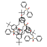 Phosphine oxide,1,1',1'',1'''-[[5,11,17,23-tetrakis(1,1-dimethylethyl)pentacyclo[19.3.1.13,7.19,13.115,19]octacosa-1(25),3,5,7(28),9,11,13(27),15,17,19(26),21,23-dodecaene-25,26,27,28-tetrayl]tetrakis(oxy-2,1-ethanediyl)]tetrakis[1,1-diphenyl-