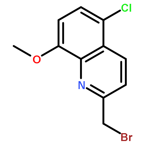 Quinoline, 2-(bromomethyl)-5-chloro-8-methoxy-