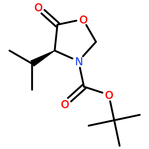 (4S)-N-tert-butyloxycarbonyl-4-isopropyl-1,3-oxazolidin-5-one