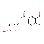 2-Propen-1-one, 1-(4-hydroxy-3-methoxyphenyl)-3-(4-hydroxyphenyl)-