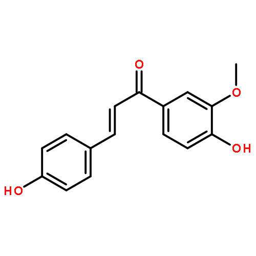 2-Propen-1-one, 1-(4-hydroxy-3-methoxyphenyl)-3-(4-hydroxyphenyl)-