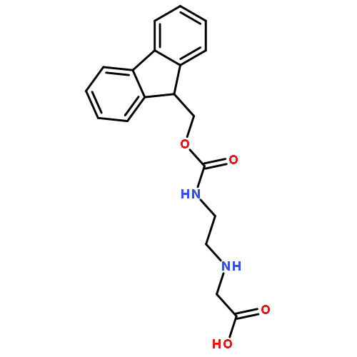 2-((2-((((9H-Fluoren-9-yl)methoxy)carbonyl)amino)ethyl)amino)acetic acid