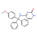 2(1H)-Pyrimidinone, 4-[[(4-methoxyphenyl)diphenylmethyl]amino]-