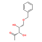 D-threo-2-Pentulose, 1-deoxy-5-O-(phenylmethyl)-