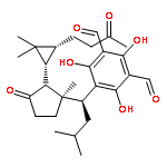 1,3-Benzenedicarboxaldehyde,5-[(1S)-1-[(1R)-2-[(1R,3R)-2,2-dimethyl-3-(3-oxobutyl)cyclopropyl]-1-methyl-3-oxocyclopentyl]-3-methylbutyl]-2,4,6-trihydroxy-