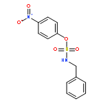 Sulfamic acid, (phenylmethyl)-, 4-nitrophenyl ester