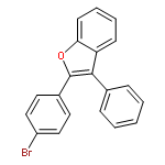 Benzofuran, 2-(4-bromophenyl)-3-phenyl-