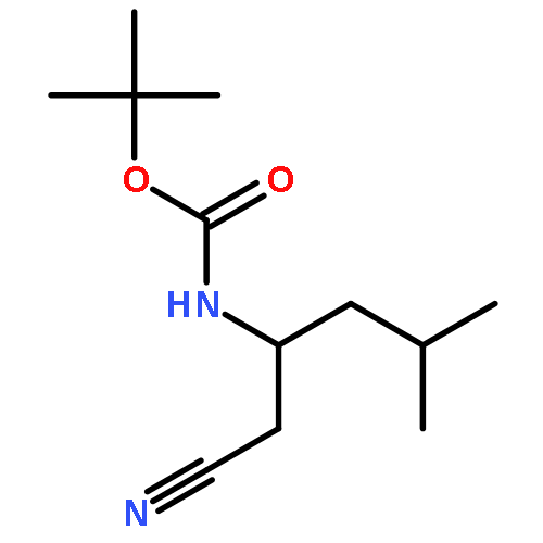 tert-butyl [(1S)-1-(cyanomethyl)-3-methylbutyl]carbamate