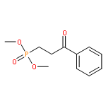 Phosphonic acid, (3-oxo-3-phenylpropyl)-, dimethyl ester