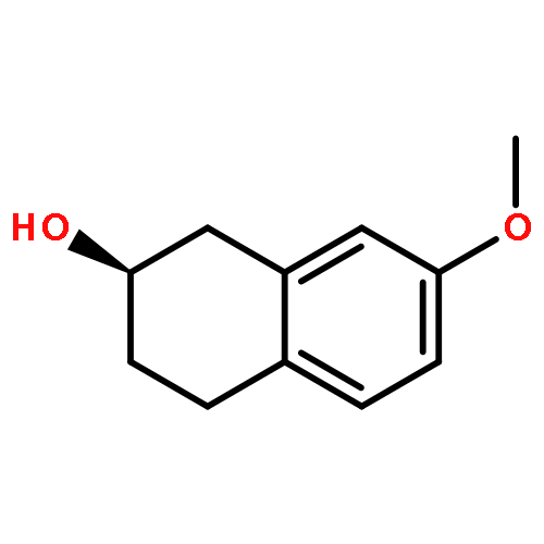 2-Naphthalenol, 1,2,3,4-tetrahydro-7-methoxy-, (2R)-