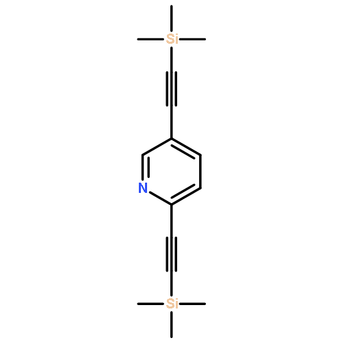 Pyridine, 2,5-bis[(trimethylsilyl)ethynyl]-