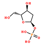 D-erythro-Pentofuranose,2-deoxy-, 1-(dihydrogen phosphate)