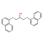 1,3-Bis(1-naphthalenyloxy)-2-propanol