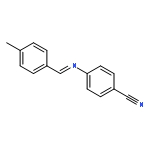 Benzonitrile, 4-[[(4-methylphenyl)methylene]amino]-