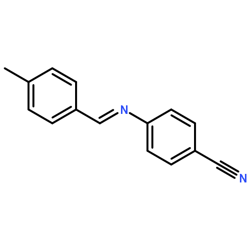 Benzonitrile, 4-[[(4-methylphenyl)methylene]amino]-