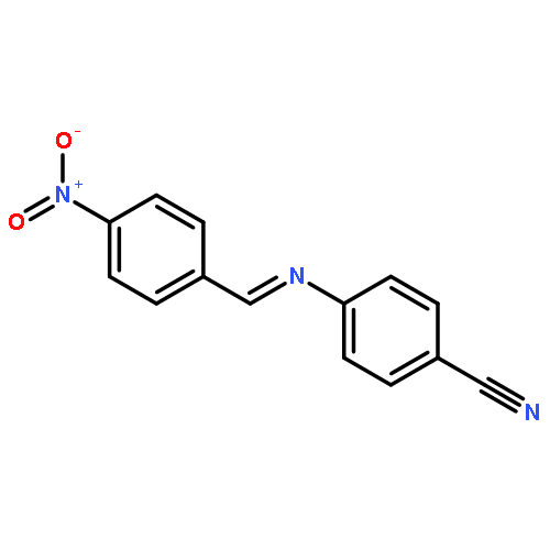 Benzonitrile, 4-[[(4-nitrophenyl)methylene]amino]-