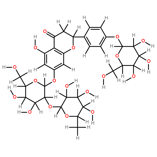 Naringenin-4'-glucoside-7-neohesperidoside