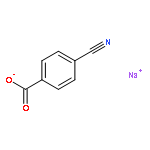 Benzoic acid, 4-cyano-, sodium salt