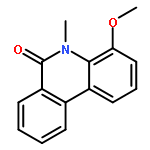 6(5H)-Phenanthridinone, 4-methoxy-5-methyl-