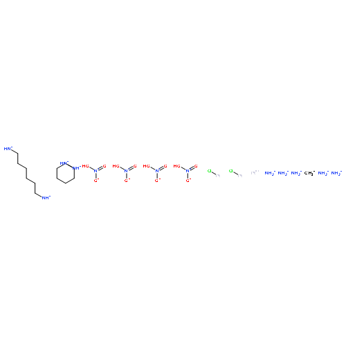 (trans,trans,trans)-Bis-mu-(hexane-1,6-diamine)-mu-[diammineplatinum(II)]bis[diammine(chloro)platinum(II)] tetranitrate