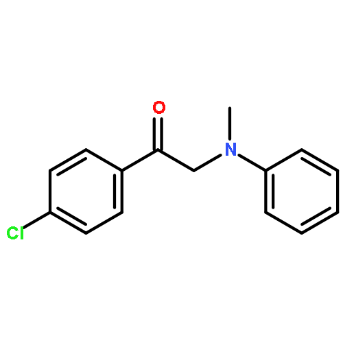 Ethanone, 1-(4-chlorophenyl)-2-(methylphenylamino)-