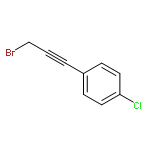 Benzene, 1-(3-bromo-1-propynyl)-4-chloro-