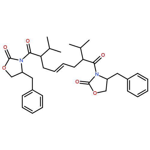 (2S,7S,E)-1,8-Bis((S)-4-benzyl-2-oxooxazolidin-3-yl)-2,7-diisopropyloct-4-ene-1,8-dione