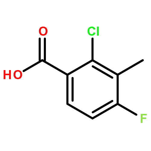 2-chloro-4-fluoro-3-methylbenzoic Acid