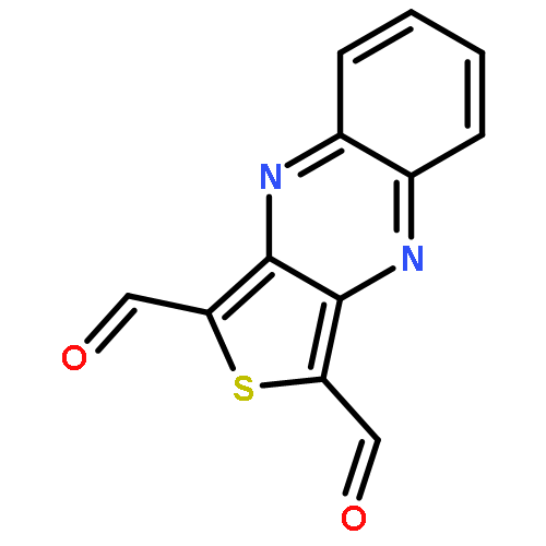 Thieno[3,4-b]quinoxaline-1,3-dicarboxaldehyde