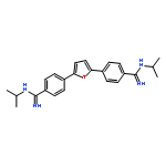 Benzenecarboximidamide, 4,4'-(2,5-furandiyl)bis[N-(1-methylethyl)-