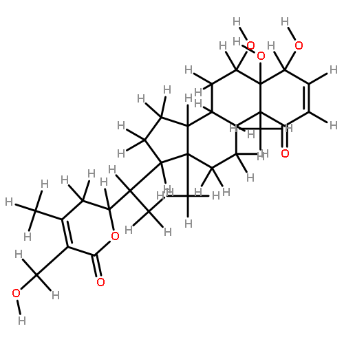 (20S,22R)-4beta,5beta,6alpha,27-tetrahydroxy-1-oxo-with-2,24-dienolide